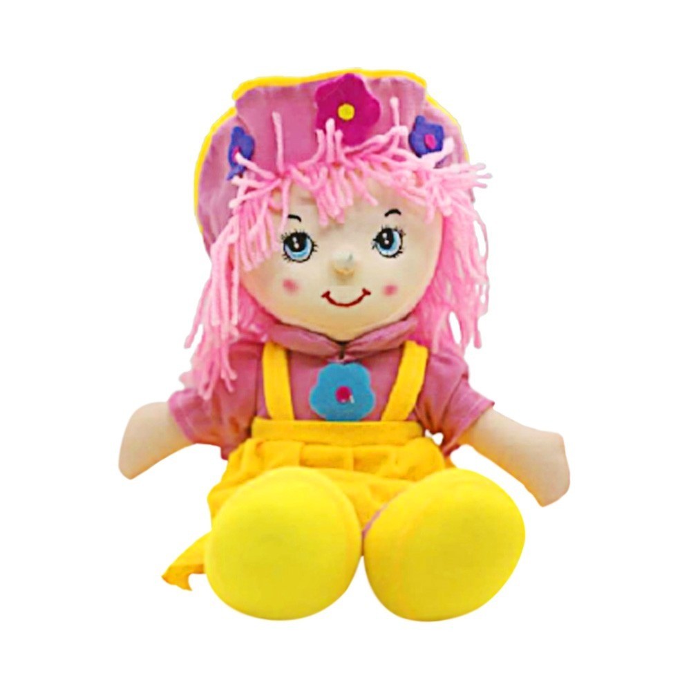 Doll Flower at Cap Soft Toy