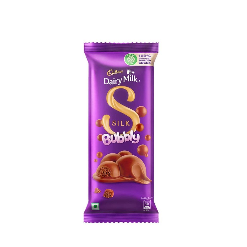 Cadbury Dairy Milk Silk Bubbly 50gm