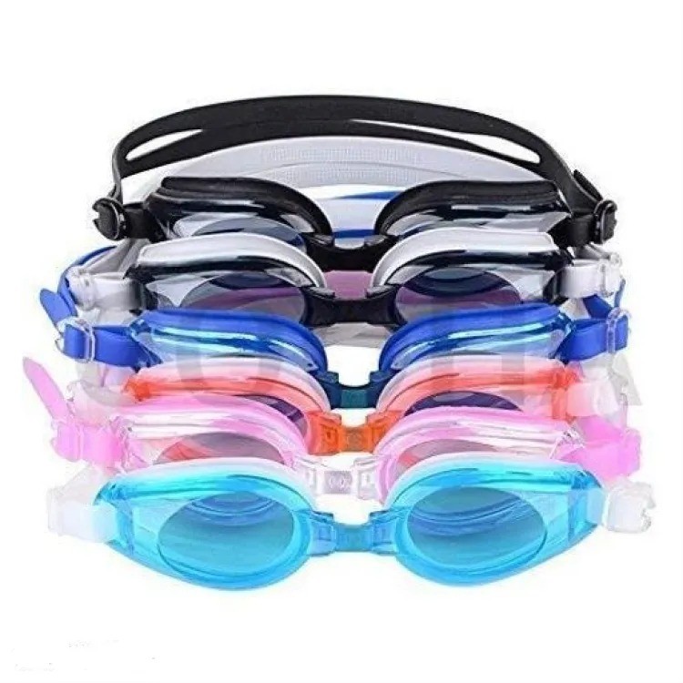 Adjustable Straps Anti-Fog Kids Swimming Goggles