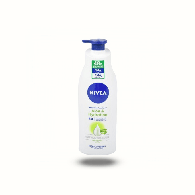 NIVEA Aloe & Hydration Fast Soothing Body Lotion for Normal to Dry Skin 400ml