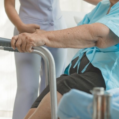 Stroke Paralysed Patient's Therapy (At Clinic Service)