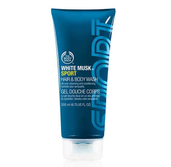 The Body Shop White Musk Sport Hair & Body Wash 200ml