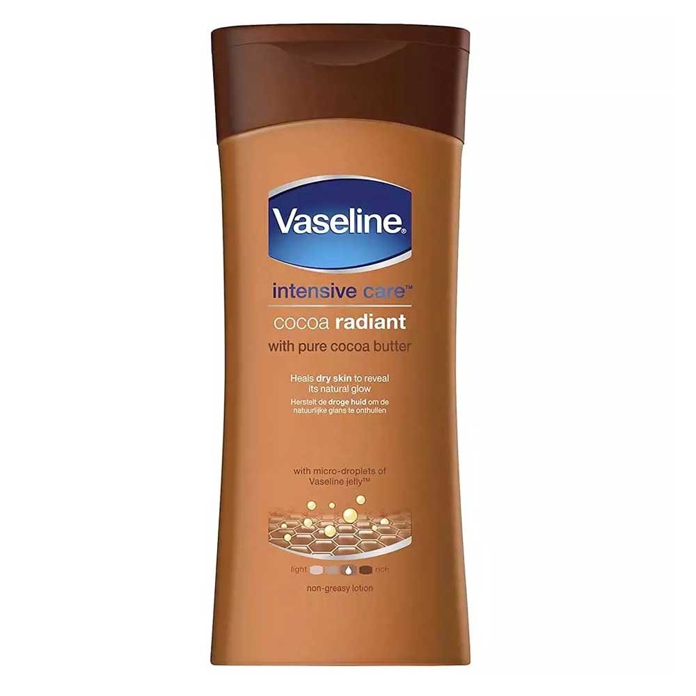 Vaseline Intensive Care Cocoa Radiant Body Lotion 400ml -UK