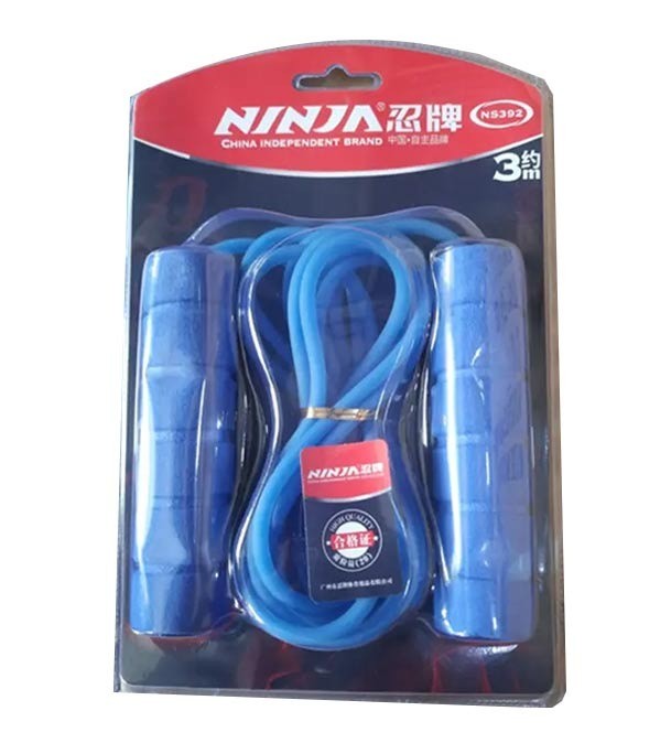 Blue Jump Rope with Ball Bearings