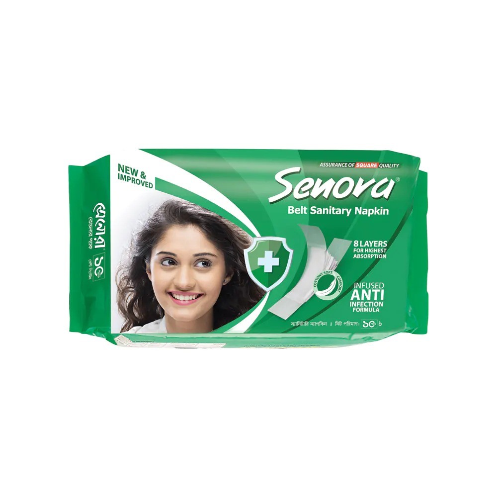 Senora Belt Sanitary Napkin - 10 Pads