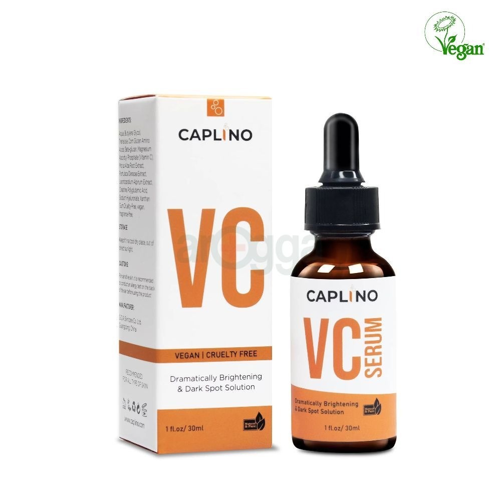 Caplino Vitamin C Serum with Brightening & Dark Spot Solution (30ml)