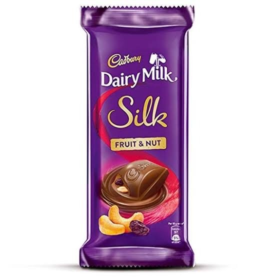 Cadbury Dairy Milk Silk Fruit & Nut Chocolate 55gm