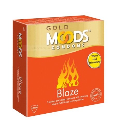 H2 Gold Moods Blaze Condoms