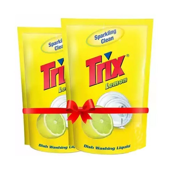 Trix Dishwashing Liquid Refill Double Pack