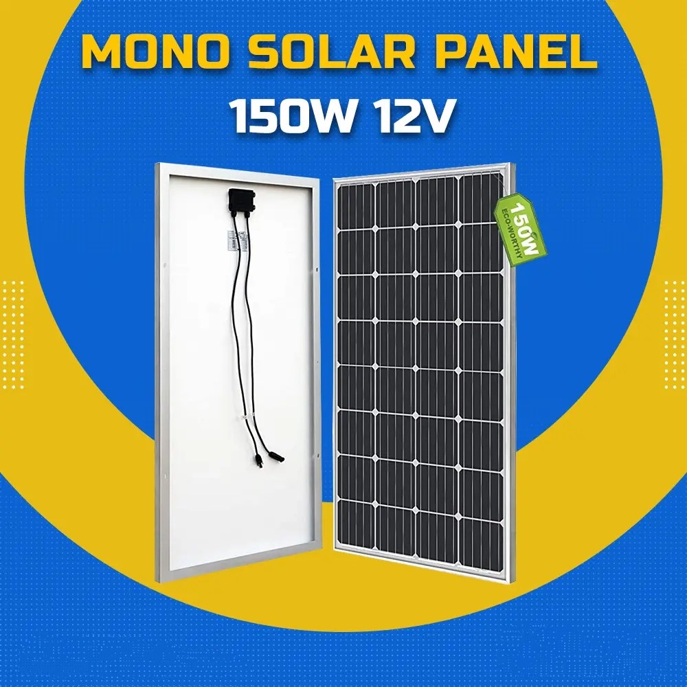 150 Watt Monocrystalline Solar Panel High Efficiency